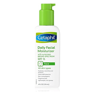 Cetaphil Fragrance Free Daily Facial Moisturizer SPF 15 4oz
