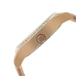 Women's 40mm Multi-Function Watch with Pink Suede Strap Peugeot Watches