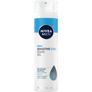 NIVEA Men Cooling Shave Gel For Sensitive Skin - 7oz