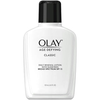 Olay Age Defying Daily Renewal Lotion, With Sunscreen, Classic, Broad Spectrum SPF 15