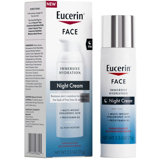 Eucerin Immersive Hydration Face Night Cream - 2.5oz