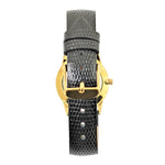 Women 30mm Wafer Slim Designer  Status Watch Black Dial Peugeot Watches