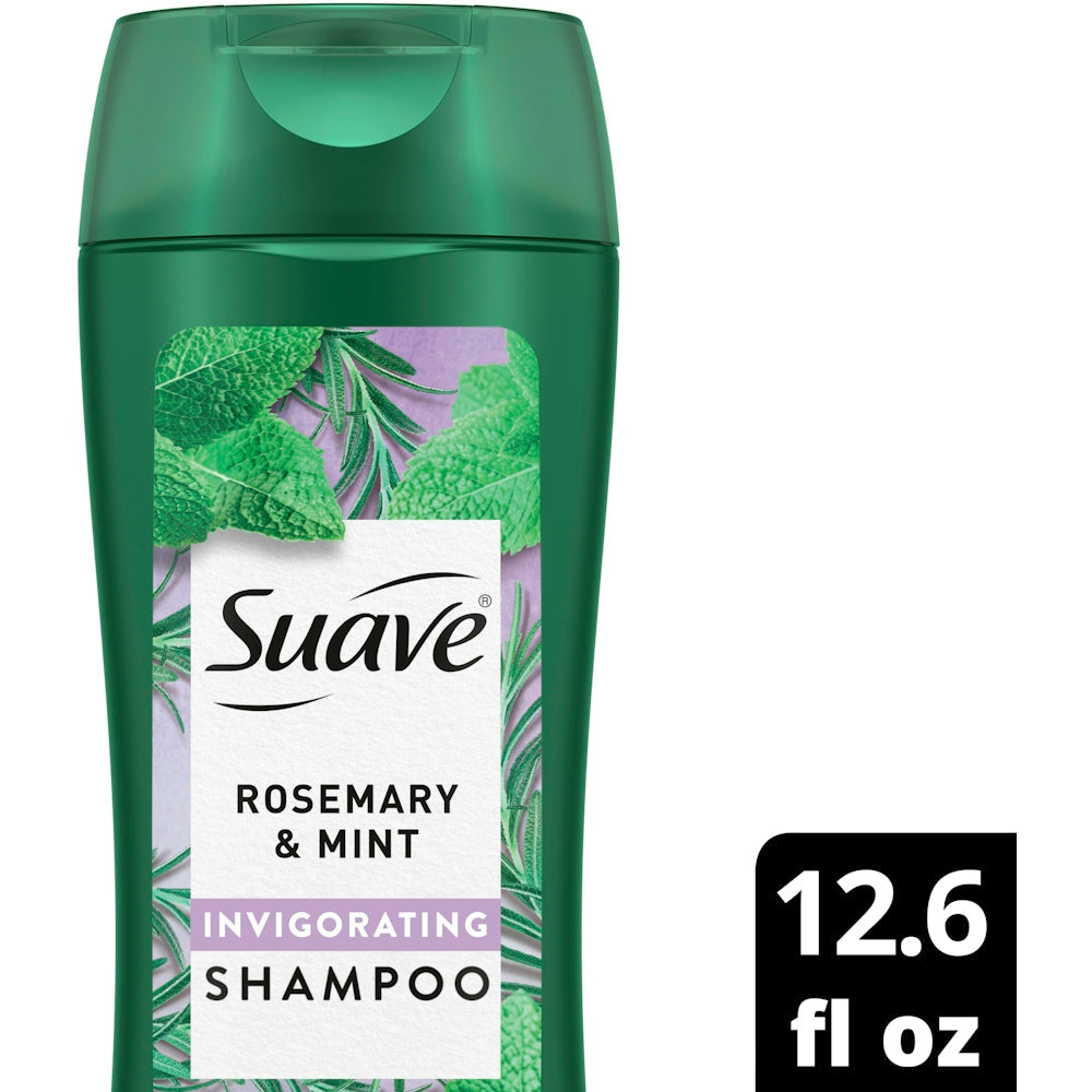 Suave Shampoo, Invigorating, Rosemary & Mint 12.6 Fl Oz