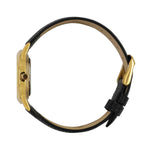 Women 30mm Wafer Slim Designer  Status Watch Black Dial Peugeot Watches