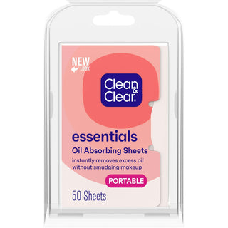 Clean & Clear Essentials Oil Absorbing Sheets For Oily Skin