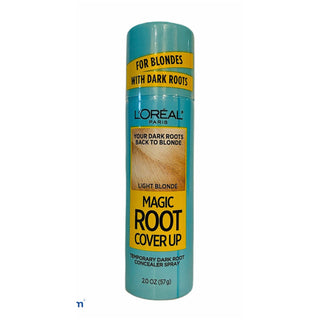 L'Oreal Paris Magic Root Cover Up Temporary Gray Concealer Spray, Light To Medium Blonde, 2 Ounce