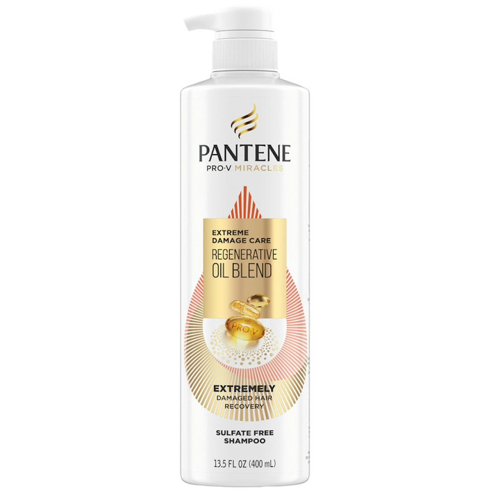 Pantene Shampoo, Extreme Damage Care 13.5 Fl Oz