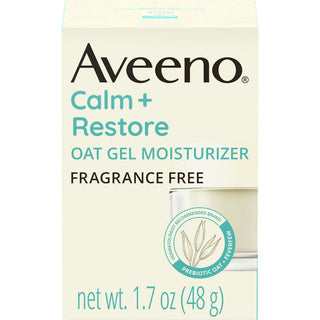 Aveeno Calm + Restore Oat Gel Face Moisturizer, For Sensitive Skin
