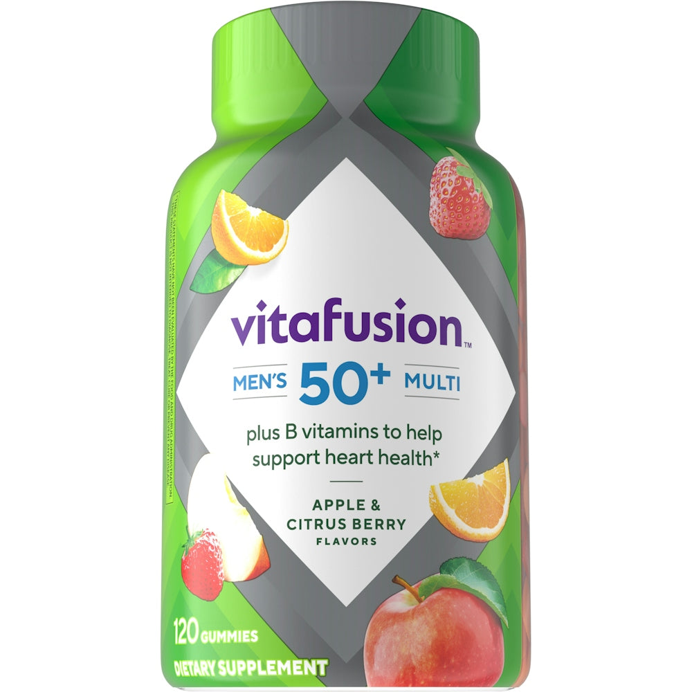 Vitafusion Men S 50+ Daily Multivitamin Gummy Vitamins