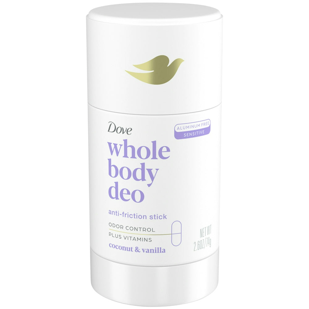 Dove Beauty Coconut & Vanilla Whole Body Deodorant Stick - 2.6oz