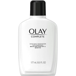 Olay Complete Lotion All Day Moisturizer With SPF 15 For Sensitive Skin, 6.0 Fl Oz