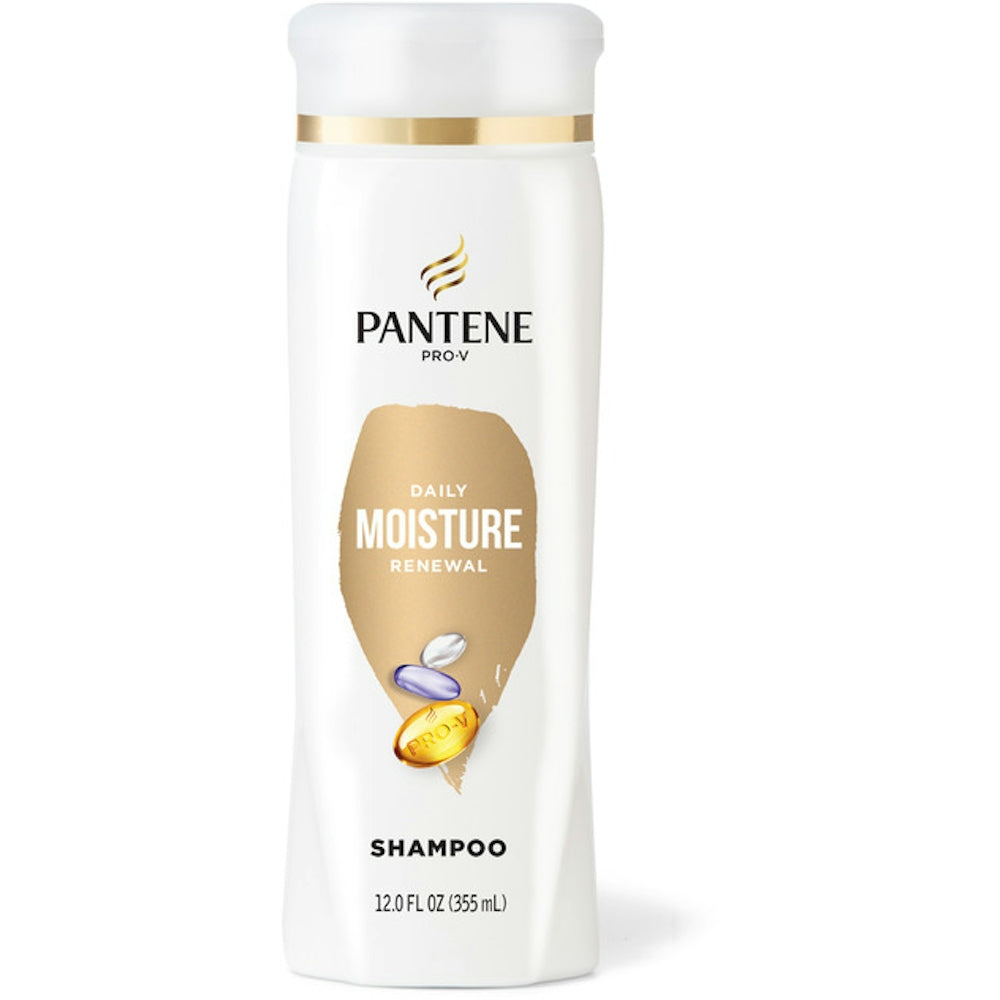 Pantene Shampoo, 72 Hr, Daily Moisture Renewal 12 Fl Oz