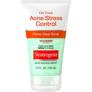 Neutrogena Oil-Free Acne Stress Control Power-Clear Scrub - 4.2 Fl Oz