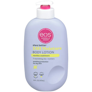 EOS Shea Better 24H Moisture Vanilla Cashmere Body Lotion 16 Fl Oz