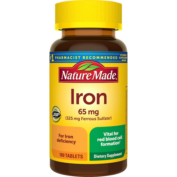 Nature Made Iron 65 Mg Dietary Supplement Tablets