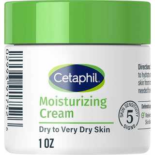 Cetaphil Body Moisturizer, Hydrating Moisturizing Cream For Dry To Very Dry, Sensitive Skin, NEW 1 Oz 12 Pack, Fragrance Free, Non-Comedogenic, Non-Greasy