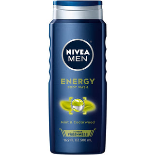 Nivea For Men Body Wash, 3 In 1, Energy