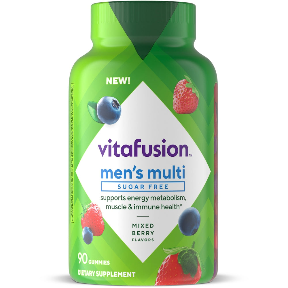 Vitafusion Men's Sugar Free Vitamin Gummies - 90ct