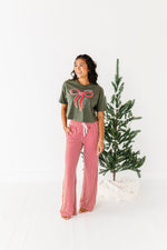 Red Stripes | Women’s PJ PANTS - By Baano