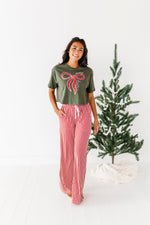 Red Stripes | Women’s PJ PANTS - By Baano