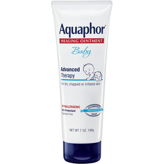 Aquaphor Baby Advanced Therapy Healing Ointment Skin Protectant 7 Ounce Tube