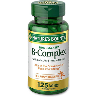 Nature's Bounty B Complex, Time Released, Coated Tablets