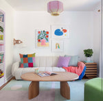 Antigua Pillow- Ocean Tie Dye