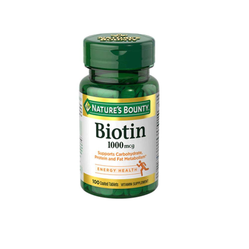 Nature's Bounty Biotin, 1000 Mcg, Coated Tablets