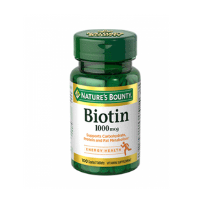 Nature's Bounty Biotin, 1000 Mcg, Coated Tablets
