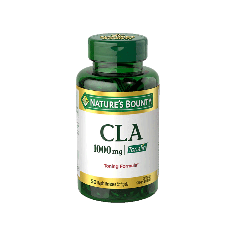 Nature's Bounty CLA 1000 Mg 50 Cápsulas De Gel (6 Frascos)