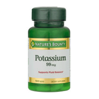 Nature's Bounty Potassium Gluconate, 99 Mg, Caplets