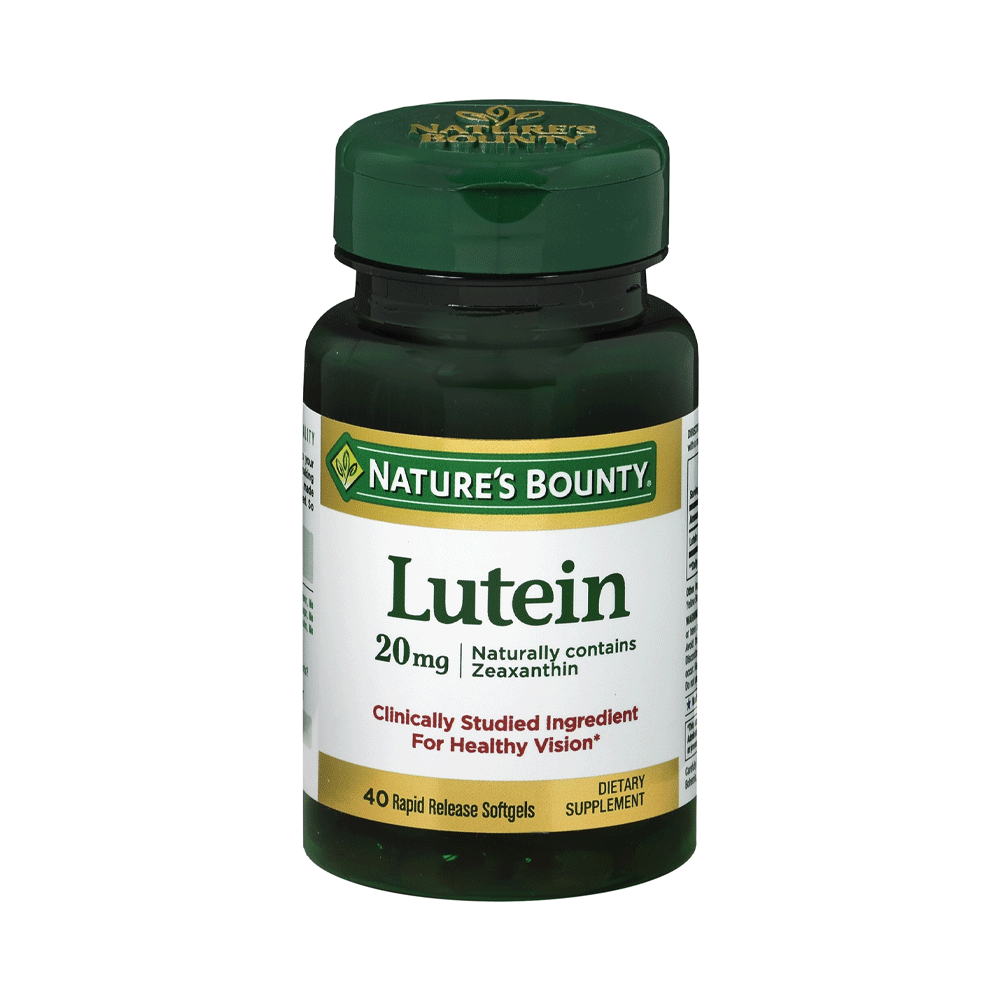 Nature's Bounty Lutein, 20 Mg, Rapid Release Softgels