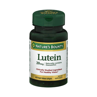 Nature's Bounty Lutein, 20 Mg, Rapid Release Softgels