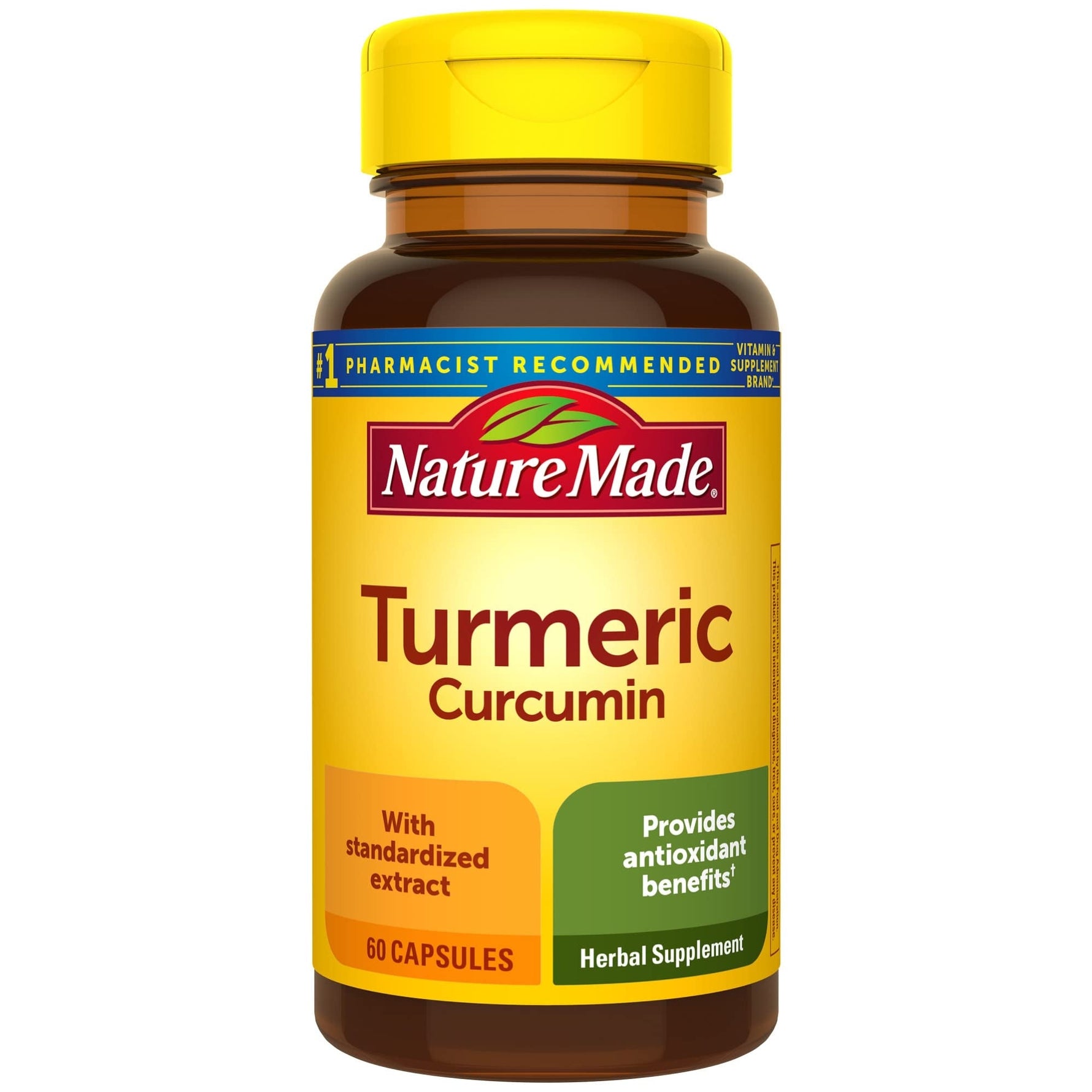 Nature Made Turmeric 500 Mg Capsules - 60ct