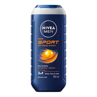 Nivea Men Sport Shower Gel – 250 Ml X 3