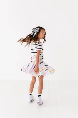 Pretty Pencils Spin Skort - By Baano