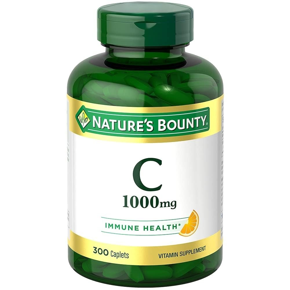 Nature's Bounty Immune Health Vitamin C Supplement Caplets