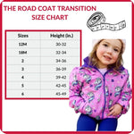 Car Seat Coat | The Road Coat Transition - Unicorn Print