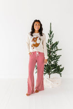 Red Stripes | Women’s PJ PANTS - By Baano