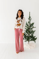 Red Stripes | Women’s PJ PANTS - By Baano