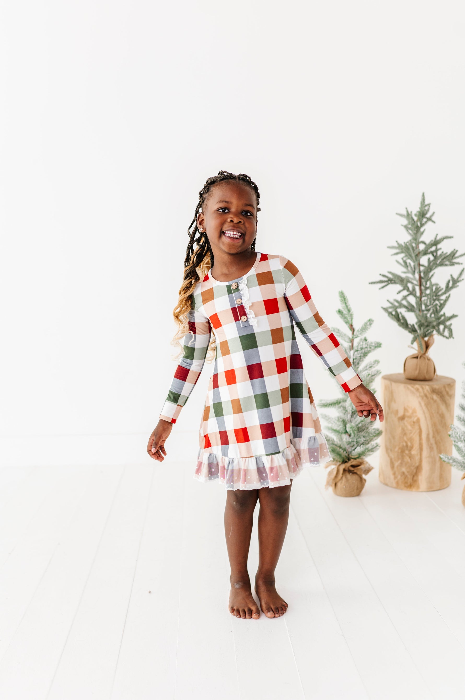 Holiday Plaid | NIGHTGOWN - By Baano