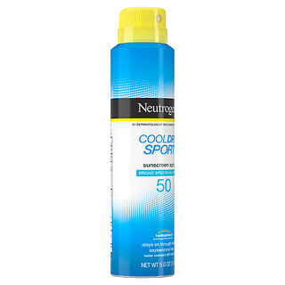 Neutrogena CoolDry Sport Sunscreen Spray, With Broad Spectrum SPF 50, 5 Oz