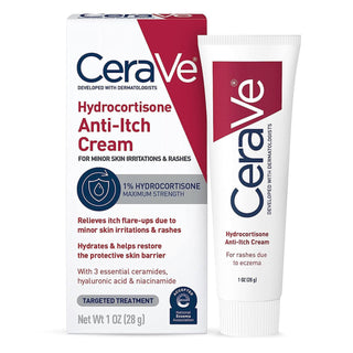 Cerave Hydrocortisone Anti-Itch Cream - 1 Oz