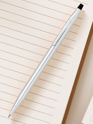 Classic Century® Lustrous Chrome Ballpoint Pen - By Baano