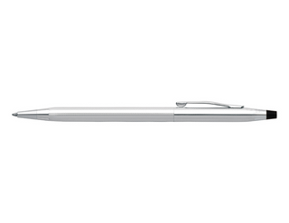 Classic Century® Lustrous Chrome Ballpoint Pen - By Baano