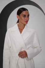 Cambridge Comfort Wraparound Wool Cashmere Coat