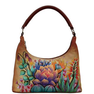 Medium Zip Top Hobo - 371