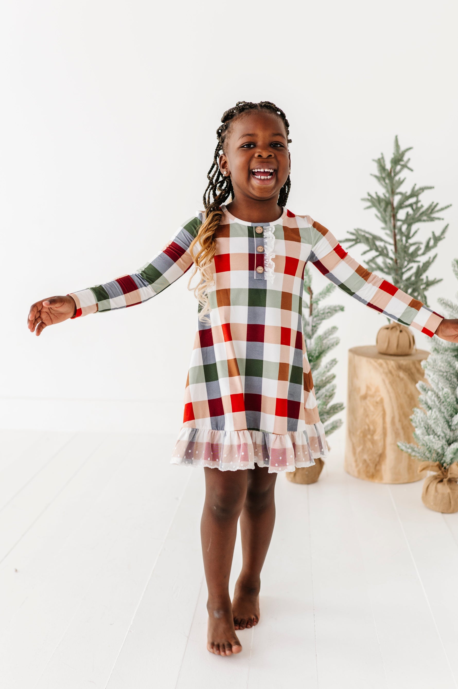 Holiday Plaid | NIGHTGOWN - By Baano