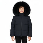 Pramie Little Boys Black Jacket (18M–8Y) | Warm, Stylish & Durable Outerwear