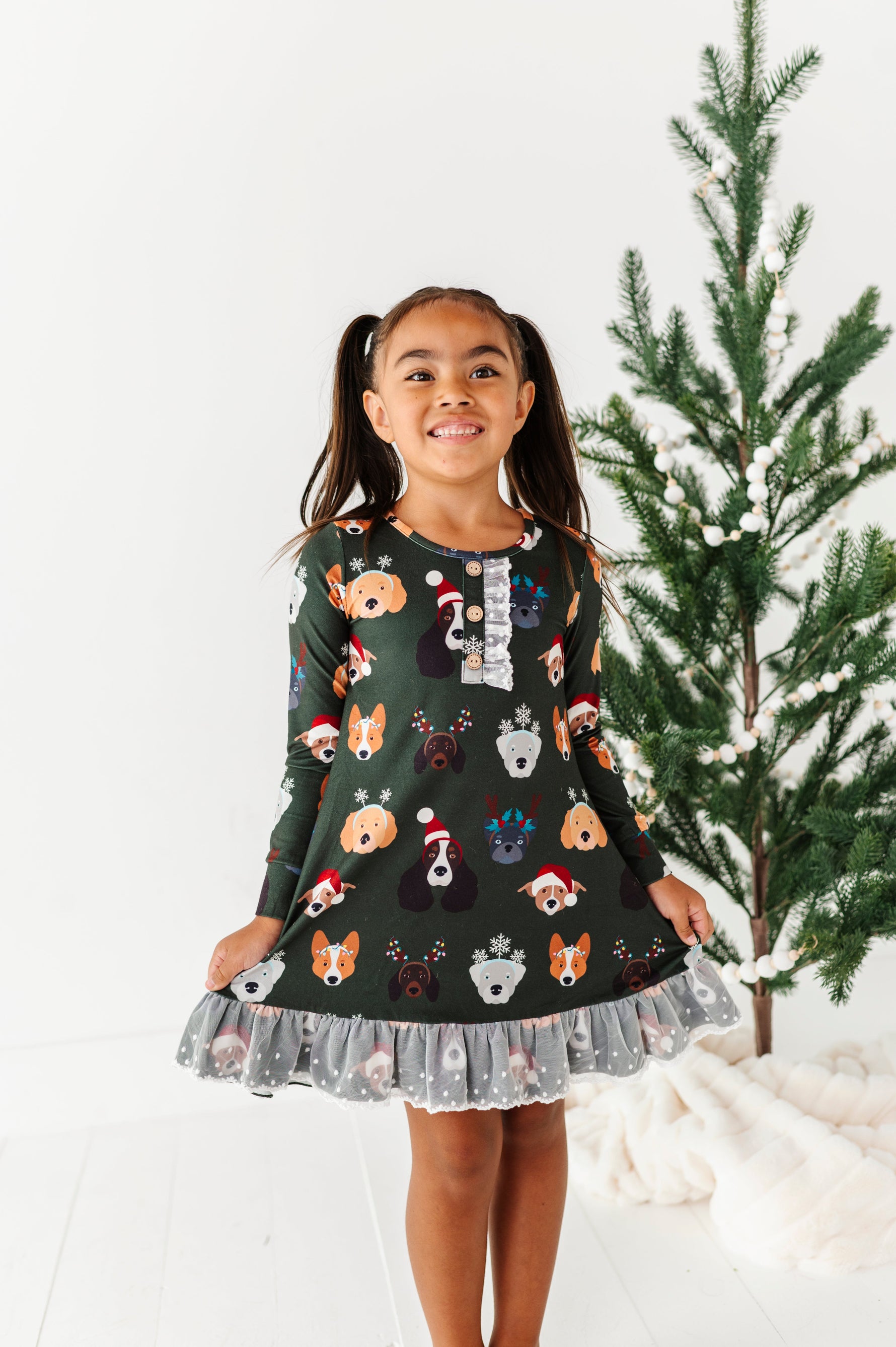 Christmas Doggies | NIGHTGOWN - By Baano